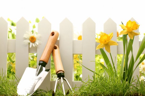 A tidy and attractive Little Ilford garden maintained for year-round appeal